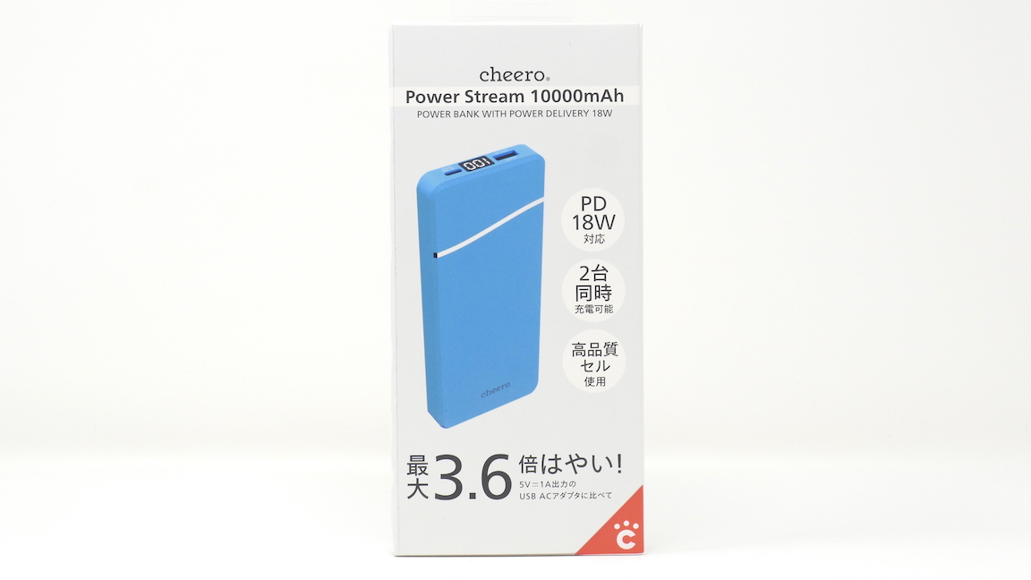 cheero Stream 10000mAh with Power Delivery review