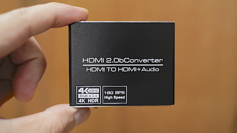 レビュー】昭電 4K 60Hzに対応したHDMI音声分離器（SPDIF + 3.5mm）を試す | REV69.COM